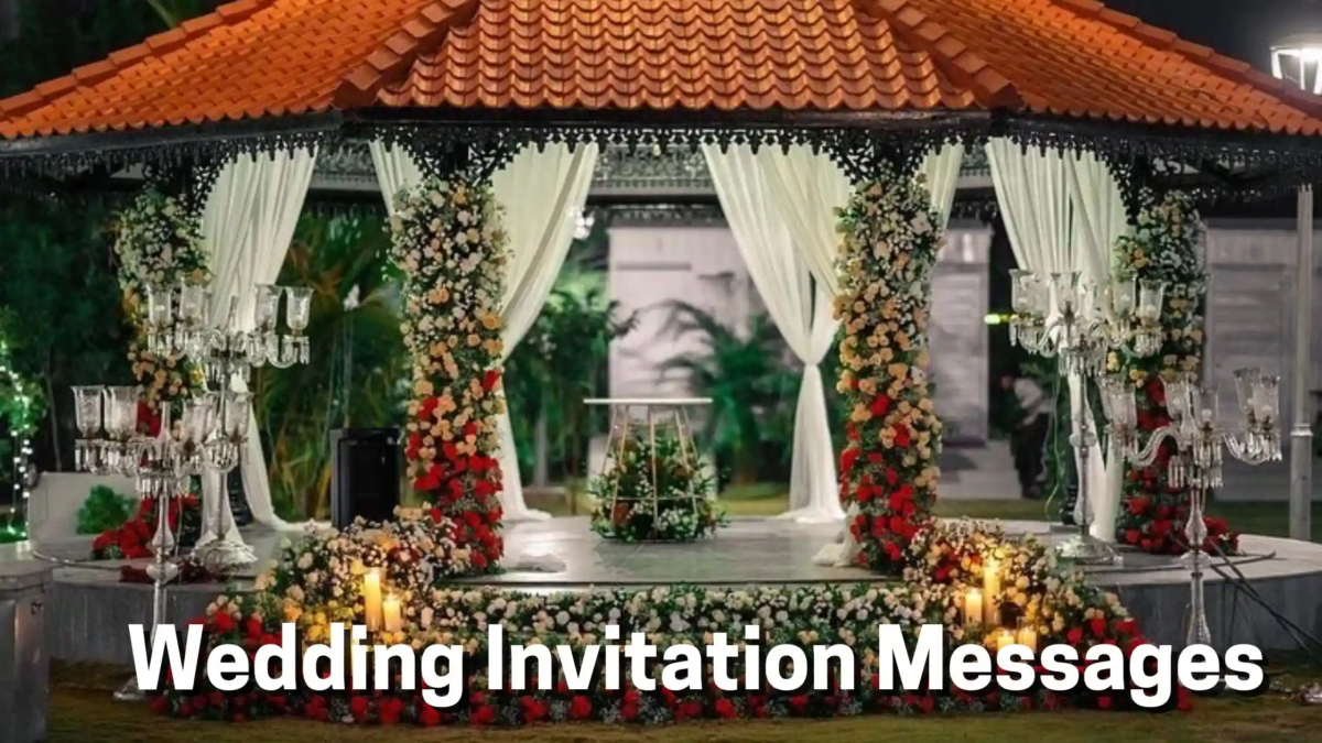 wedding invitation messages