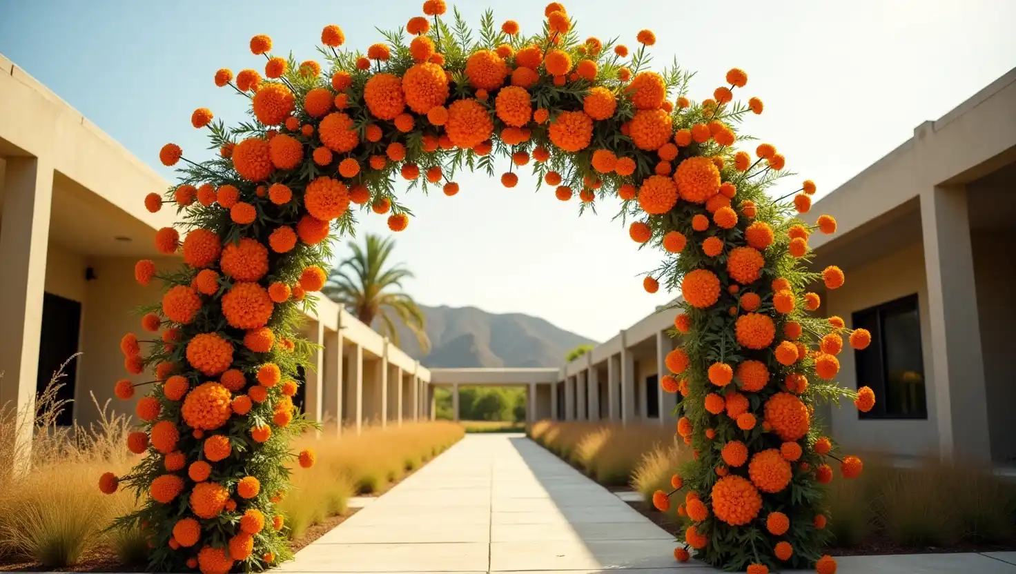 wedding entrance decoration