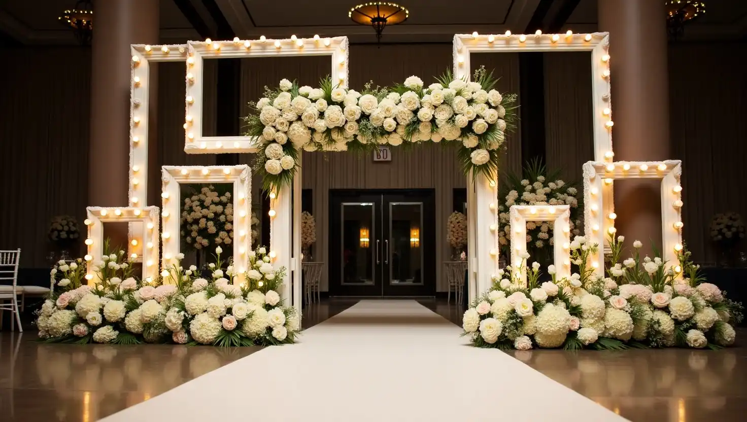 wedding entrance decoration