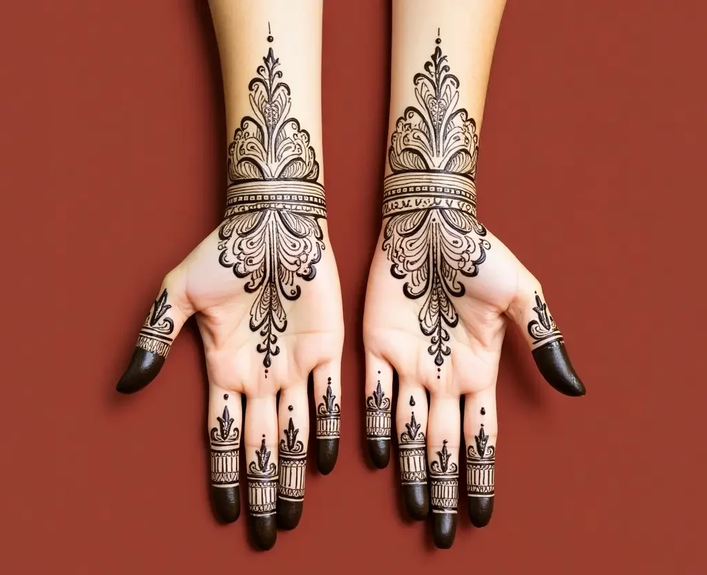 bengali mehndi designs