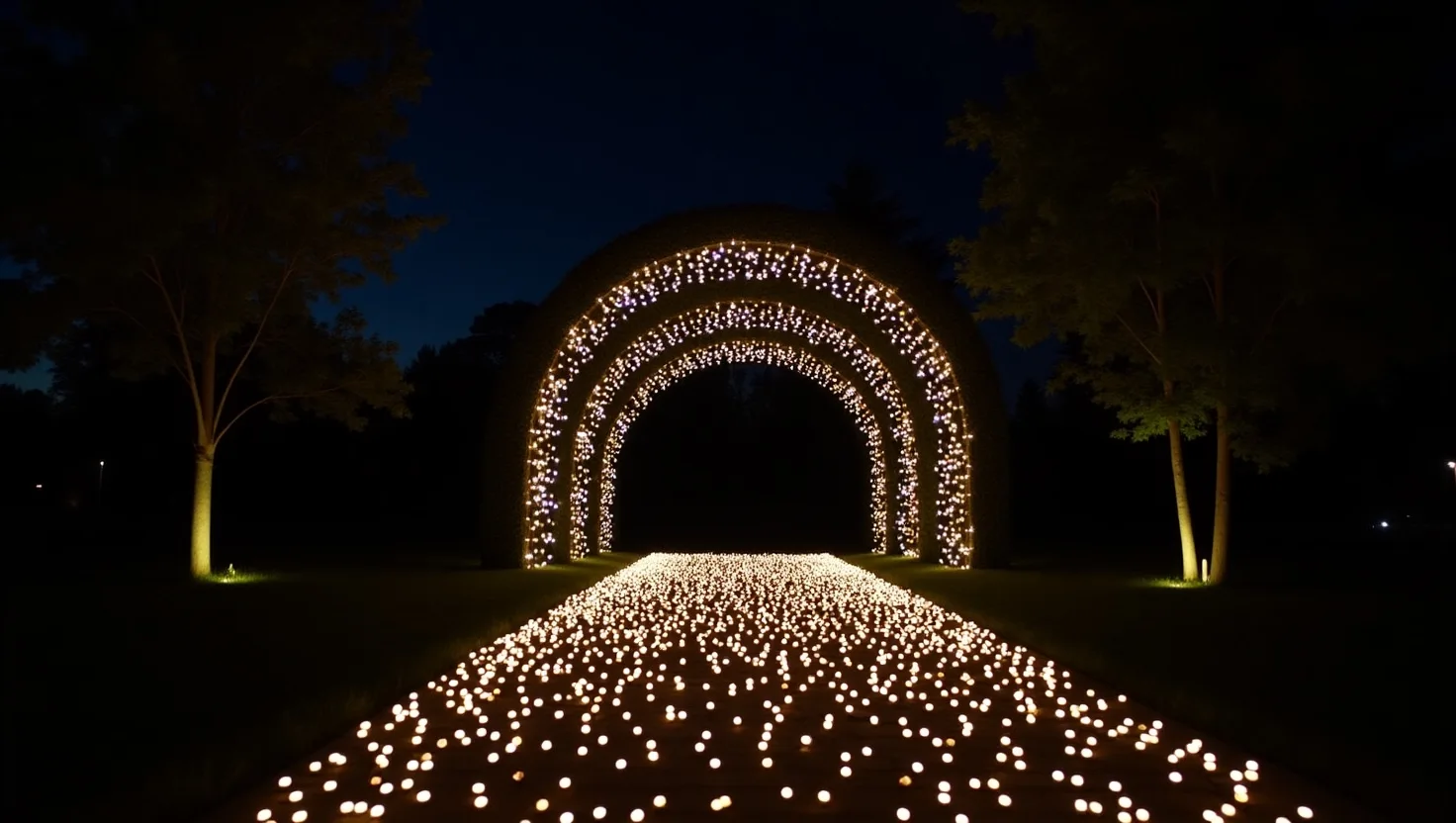 wedding entrance decoration