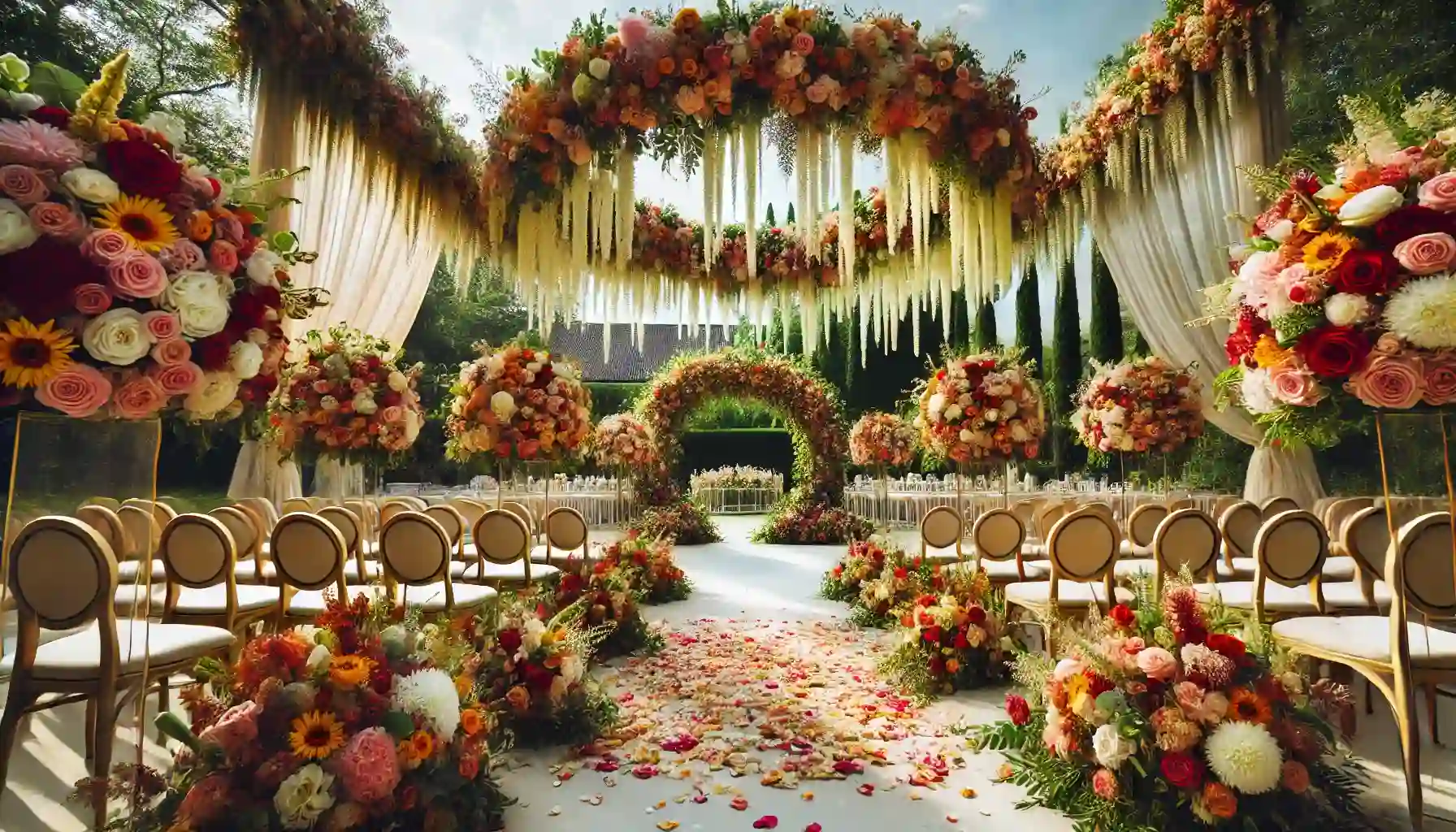 open ground wedding decoration ideas