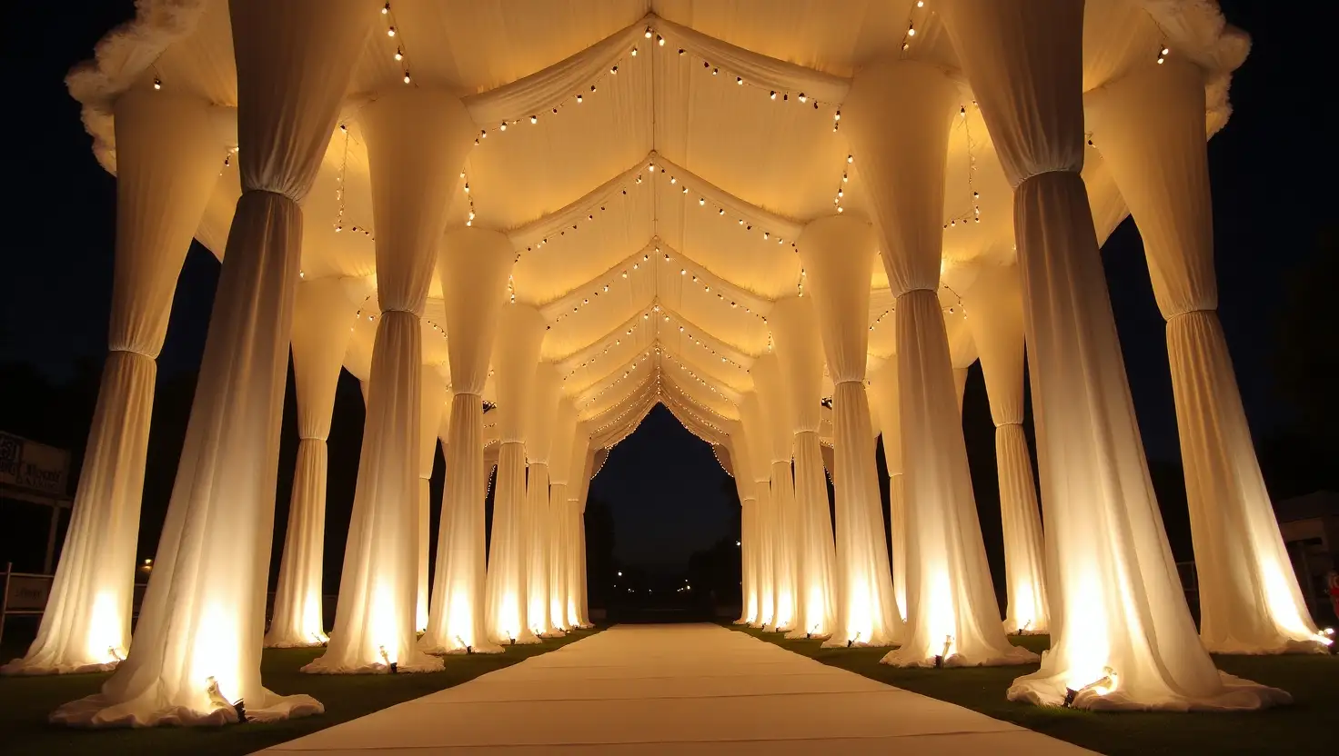 wedding entrance decoration