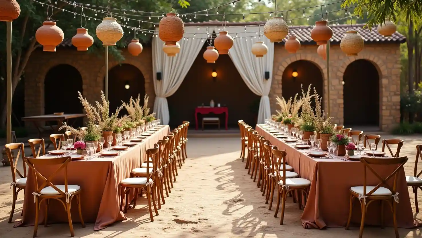 open ground wedding decoration ideas