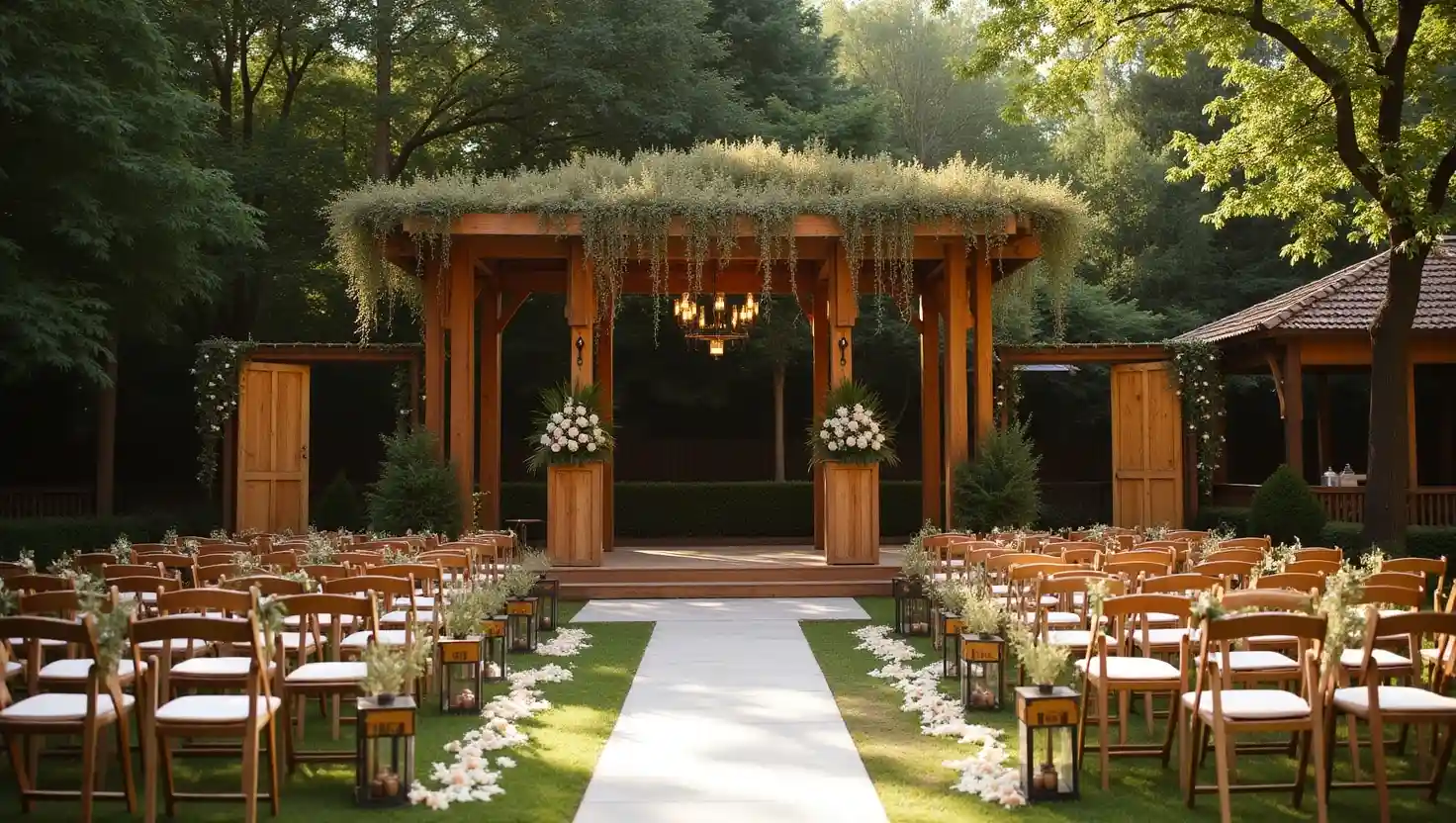 open ground wedding decoration ideas