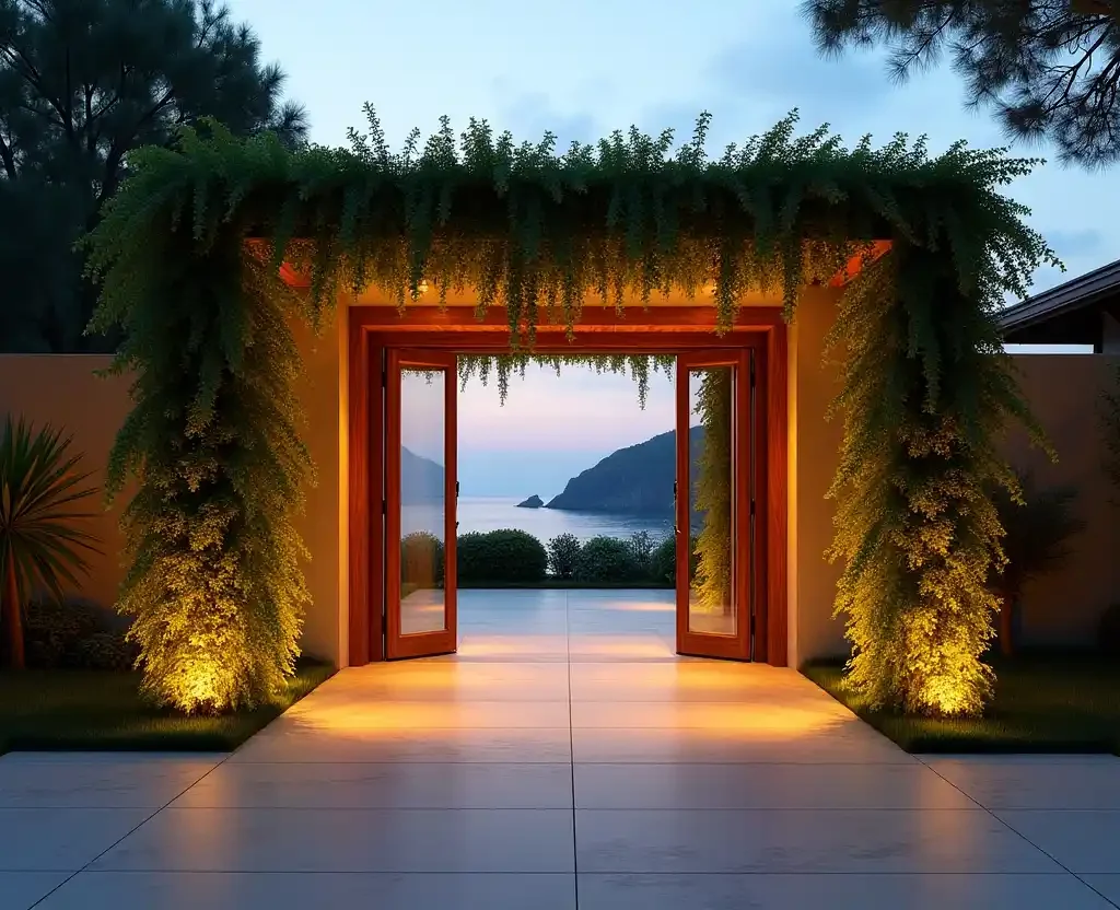 wedding entrance decoration