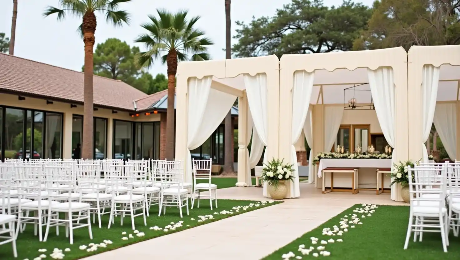 open ground wedding decoration ideas