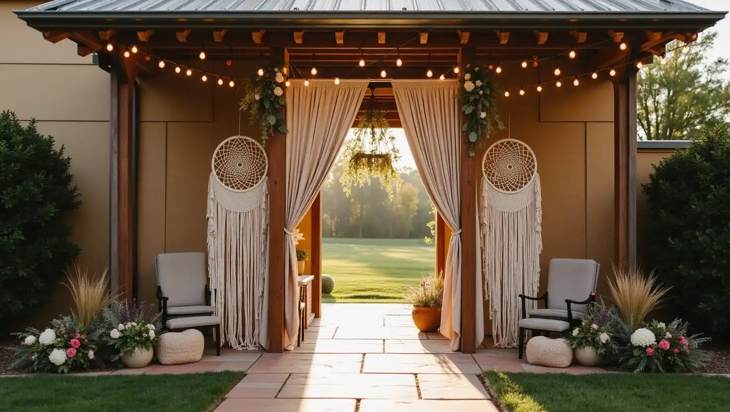 wedding entrance decoration