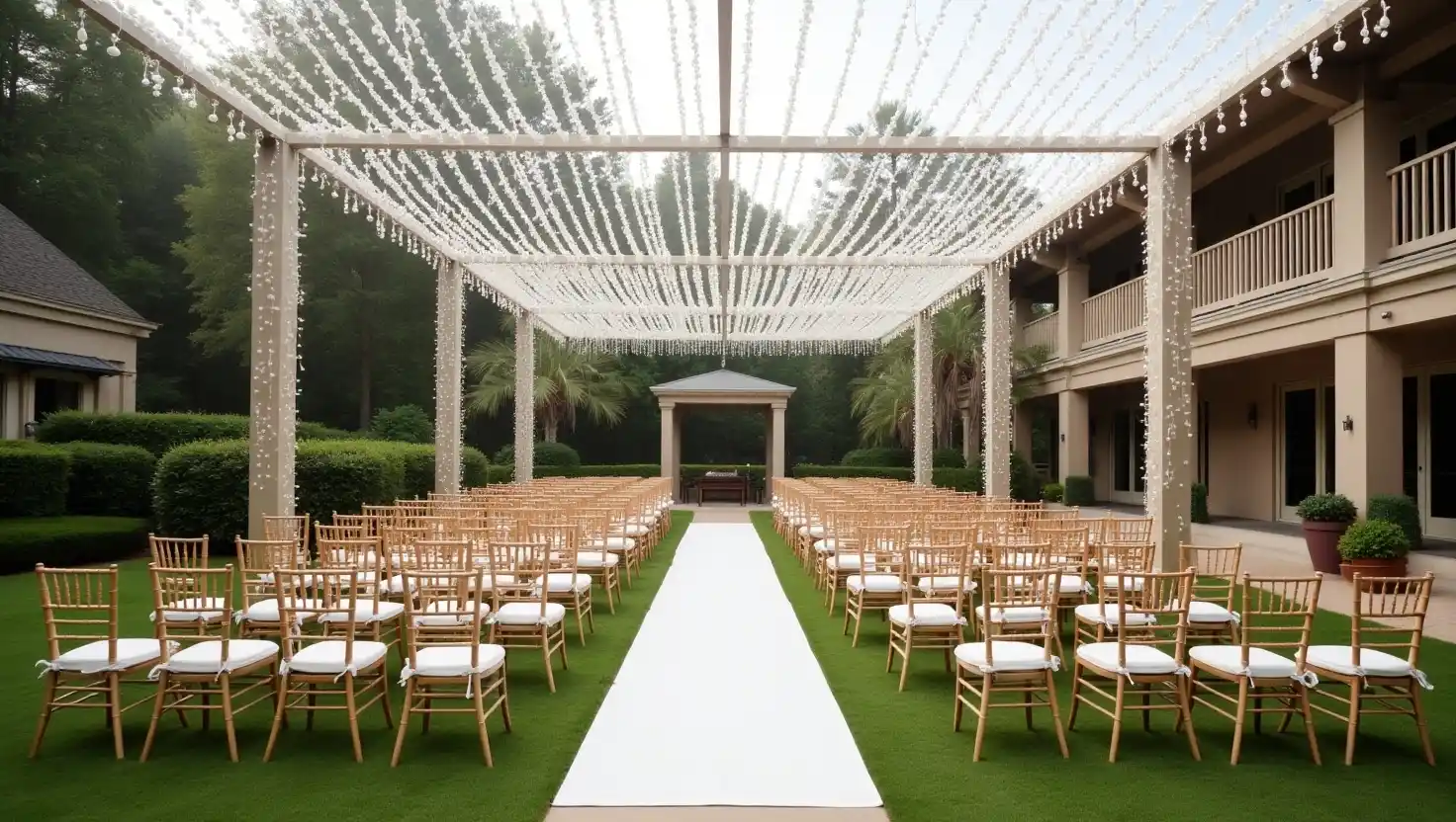 open ground wedding decoration ideas