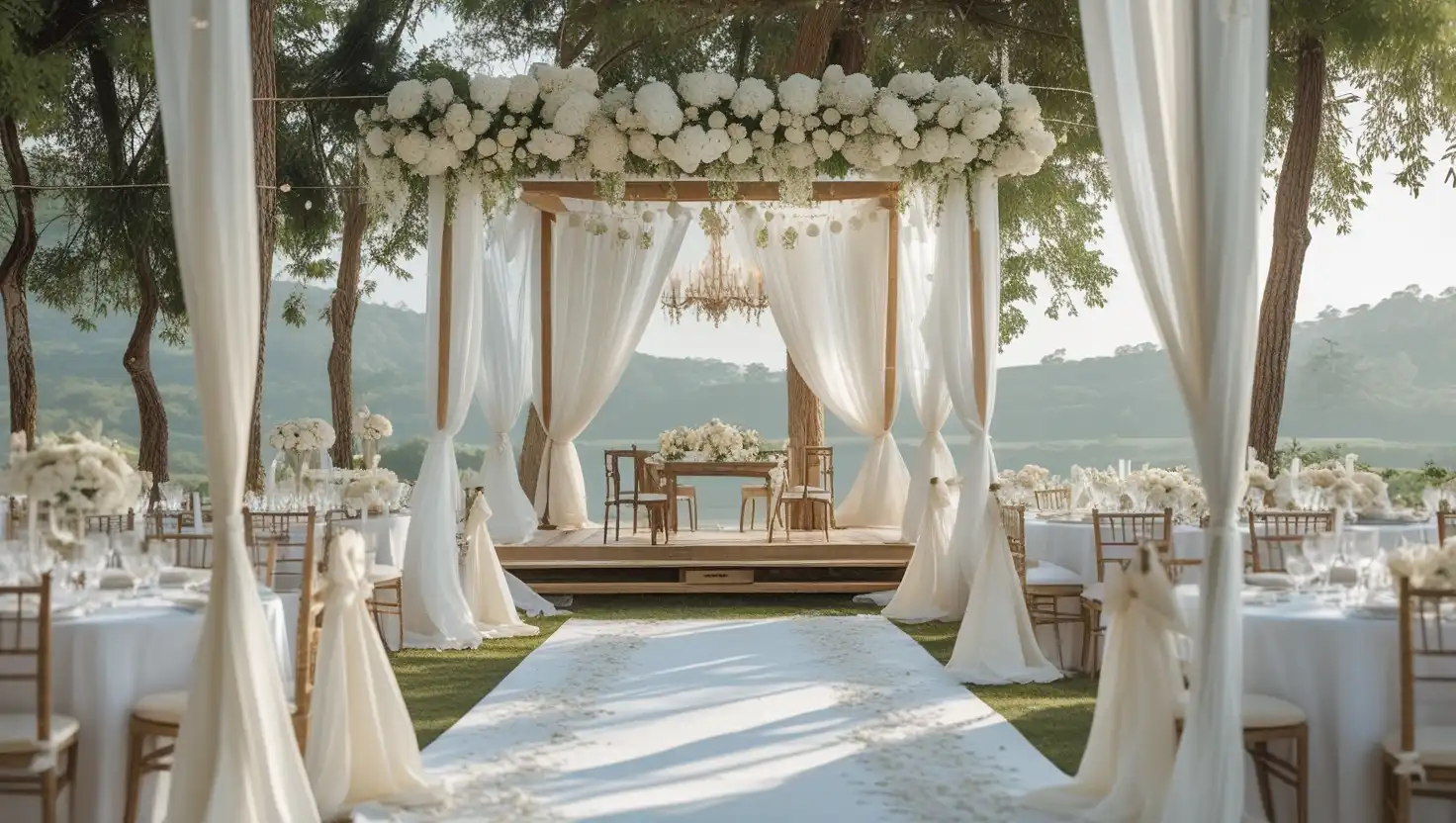 open ground wedding decoration ideas