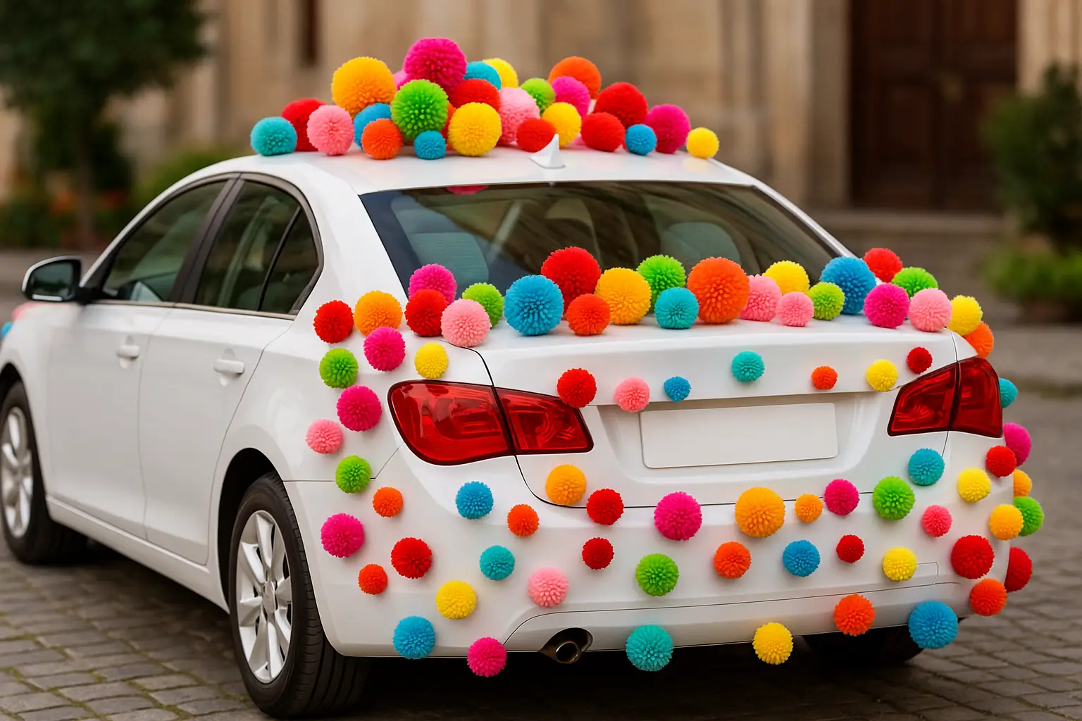 car decoration ideas for wedding