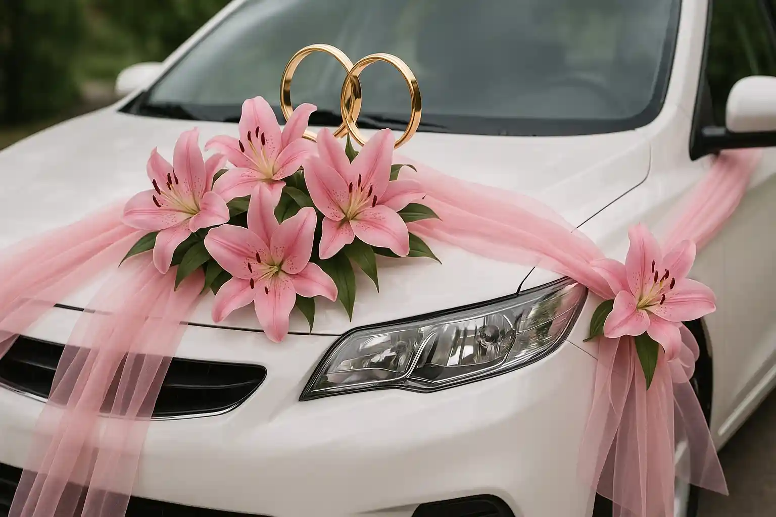car decoration ideas for wedding