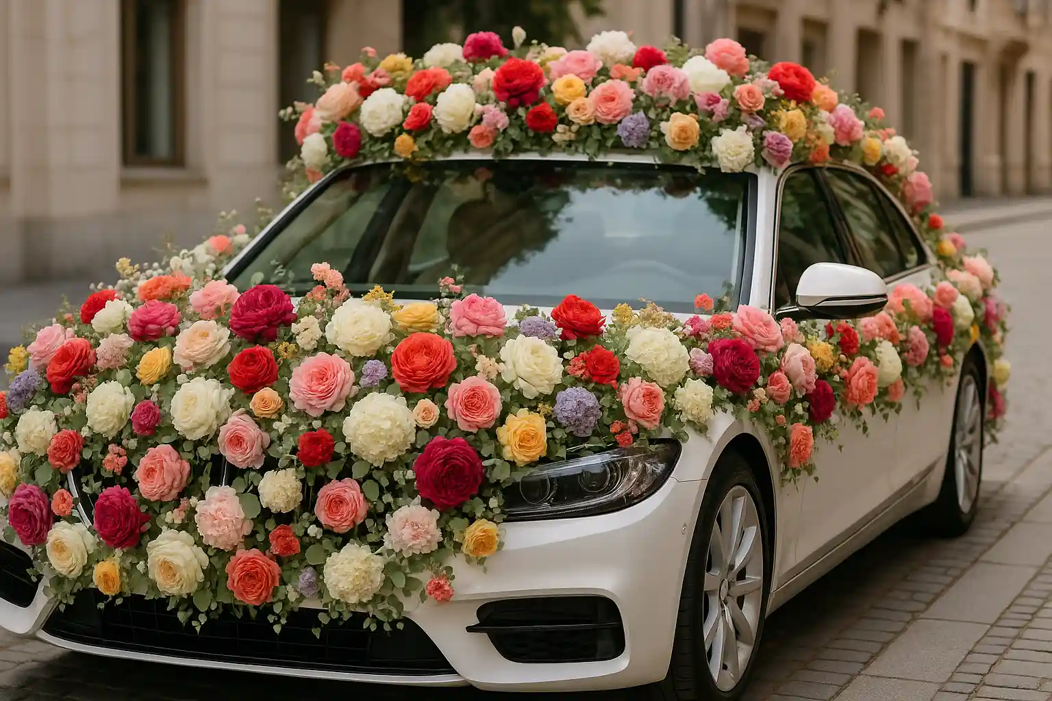 car decoration ideas for wedding