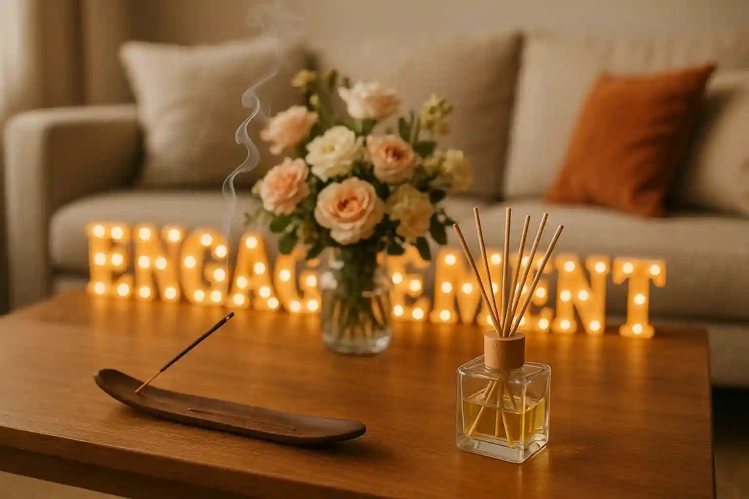 Engagement decoration ideas at home