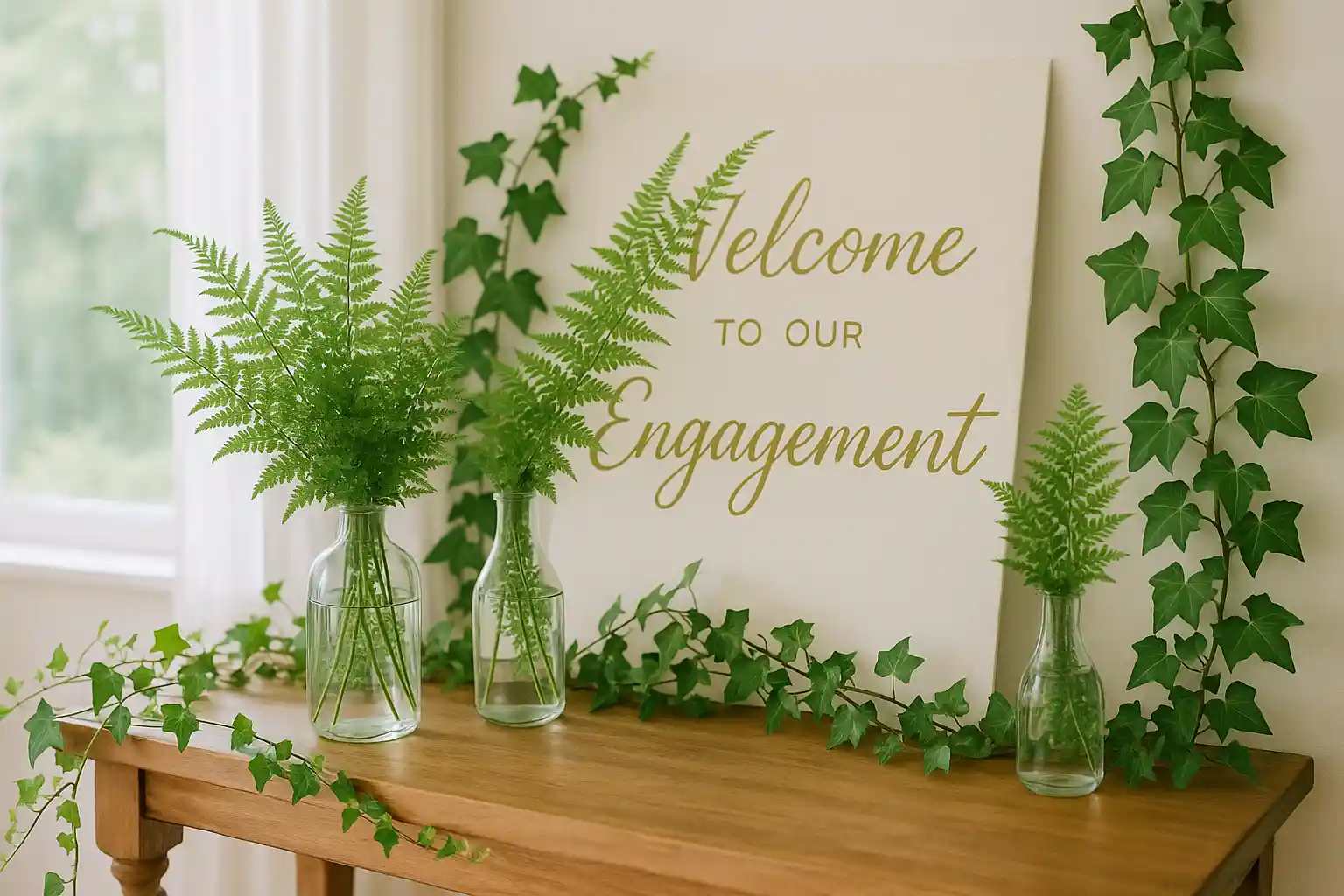 Engagement decoration ideas at home