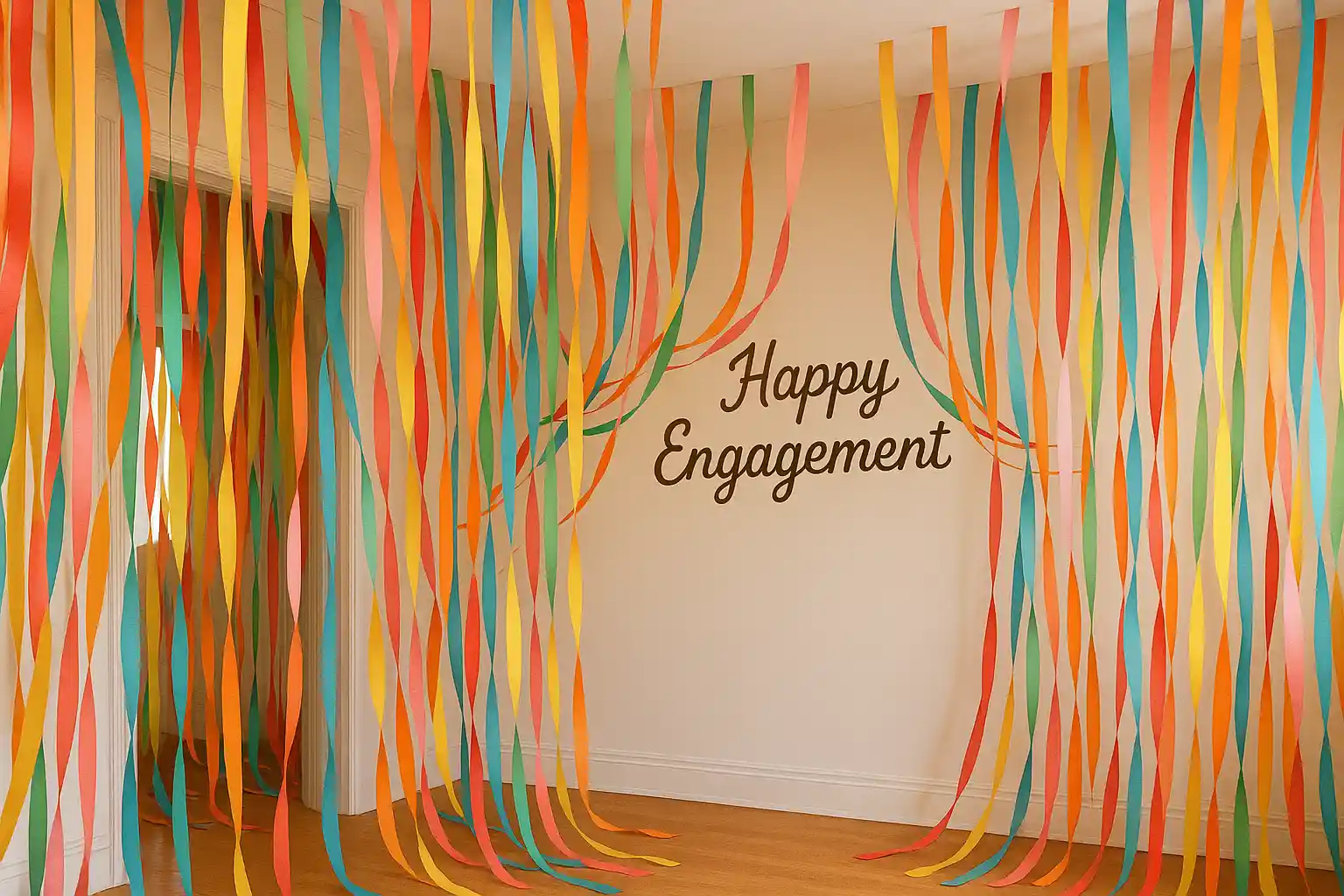 Engagement decoration ideas at home