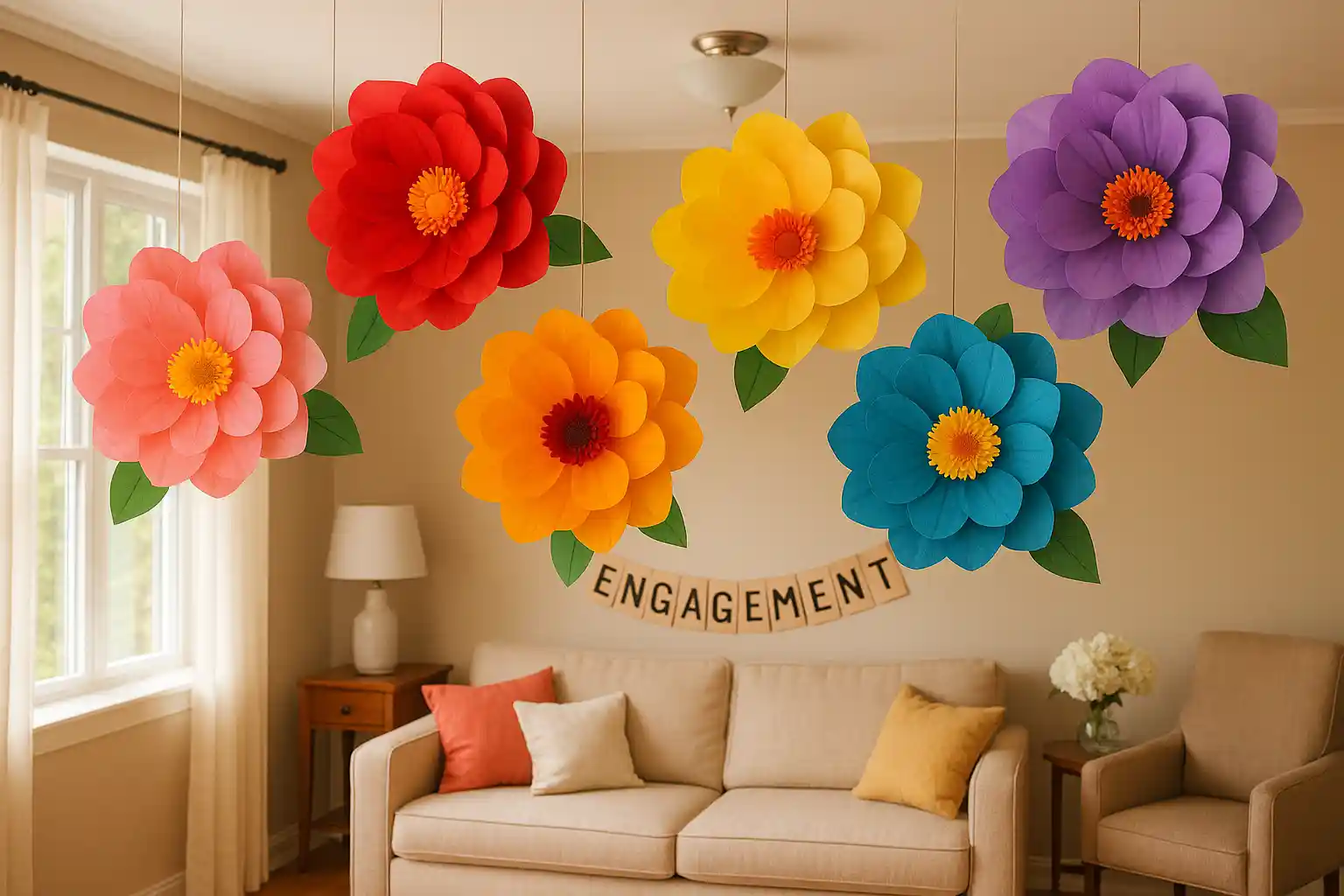 Engagement decoration ideas at home