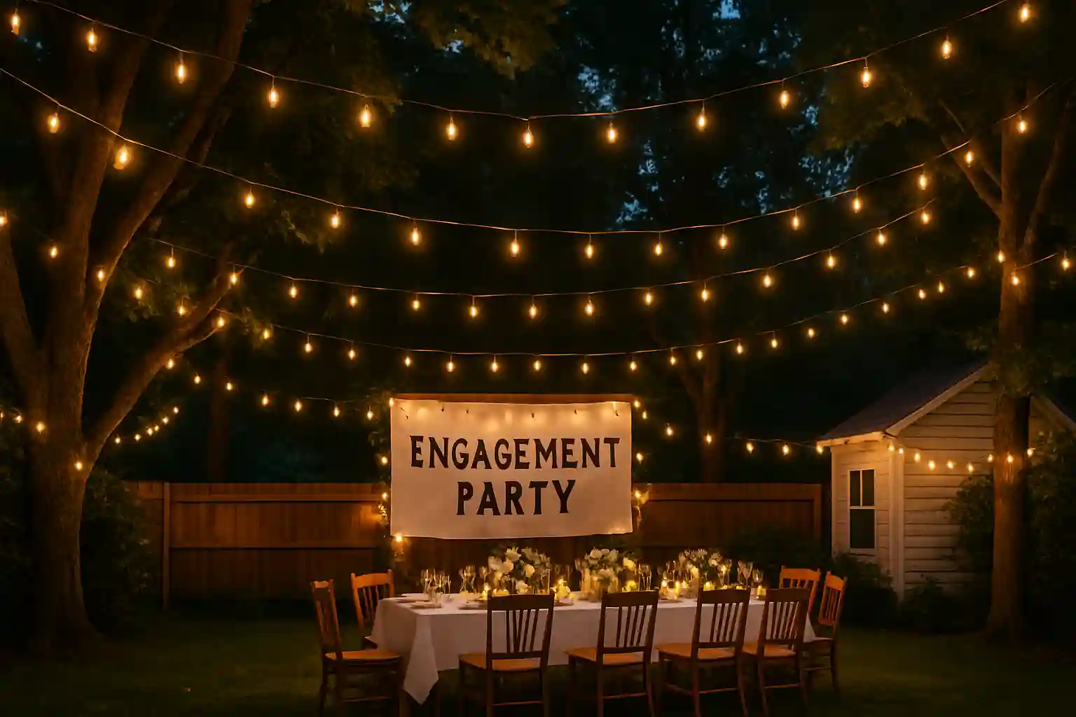 Engagement decoration ideas at home