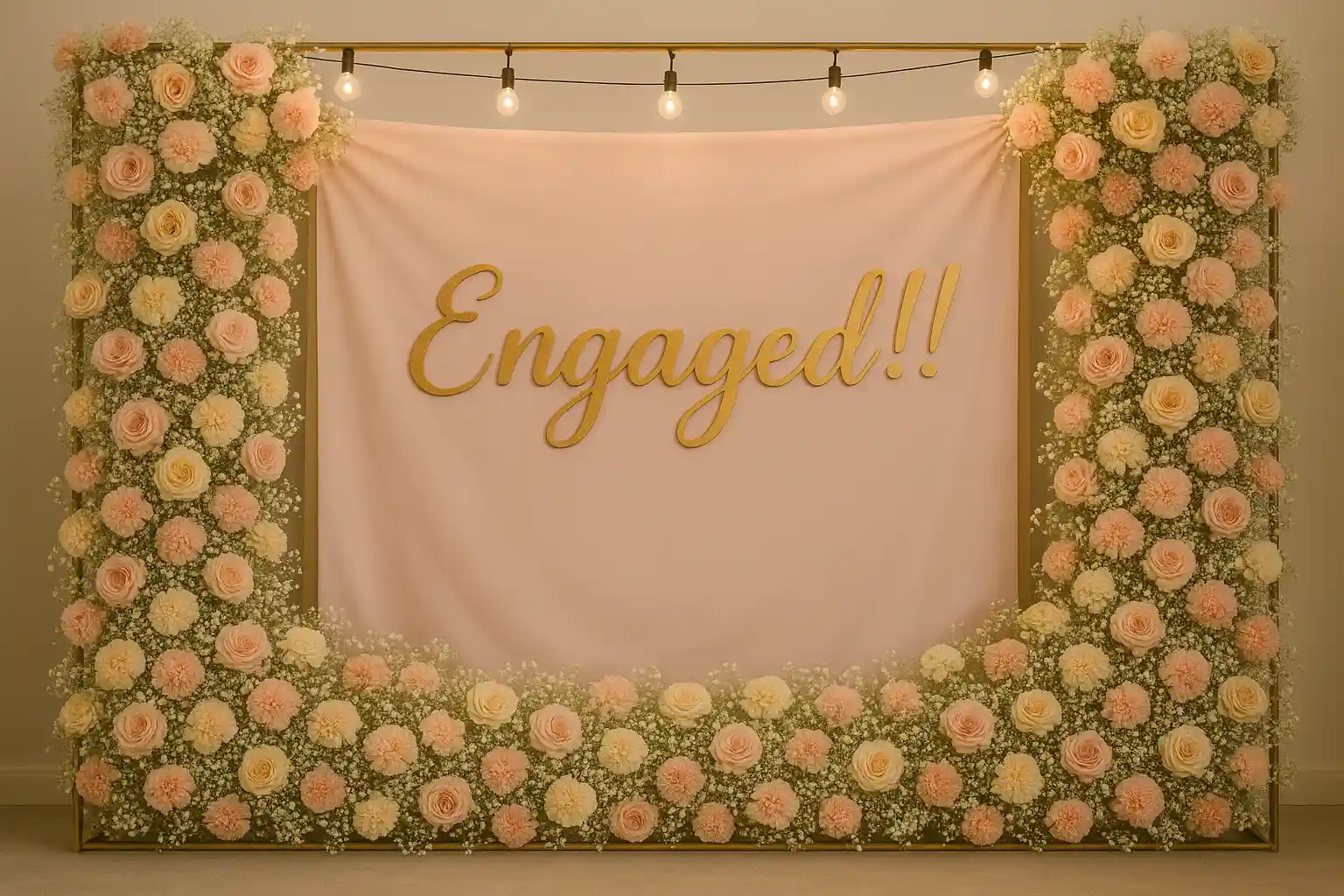 Engagement decoration ideas at home