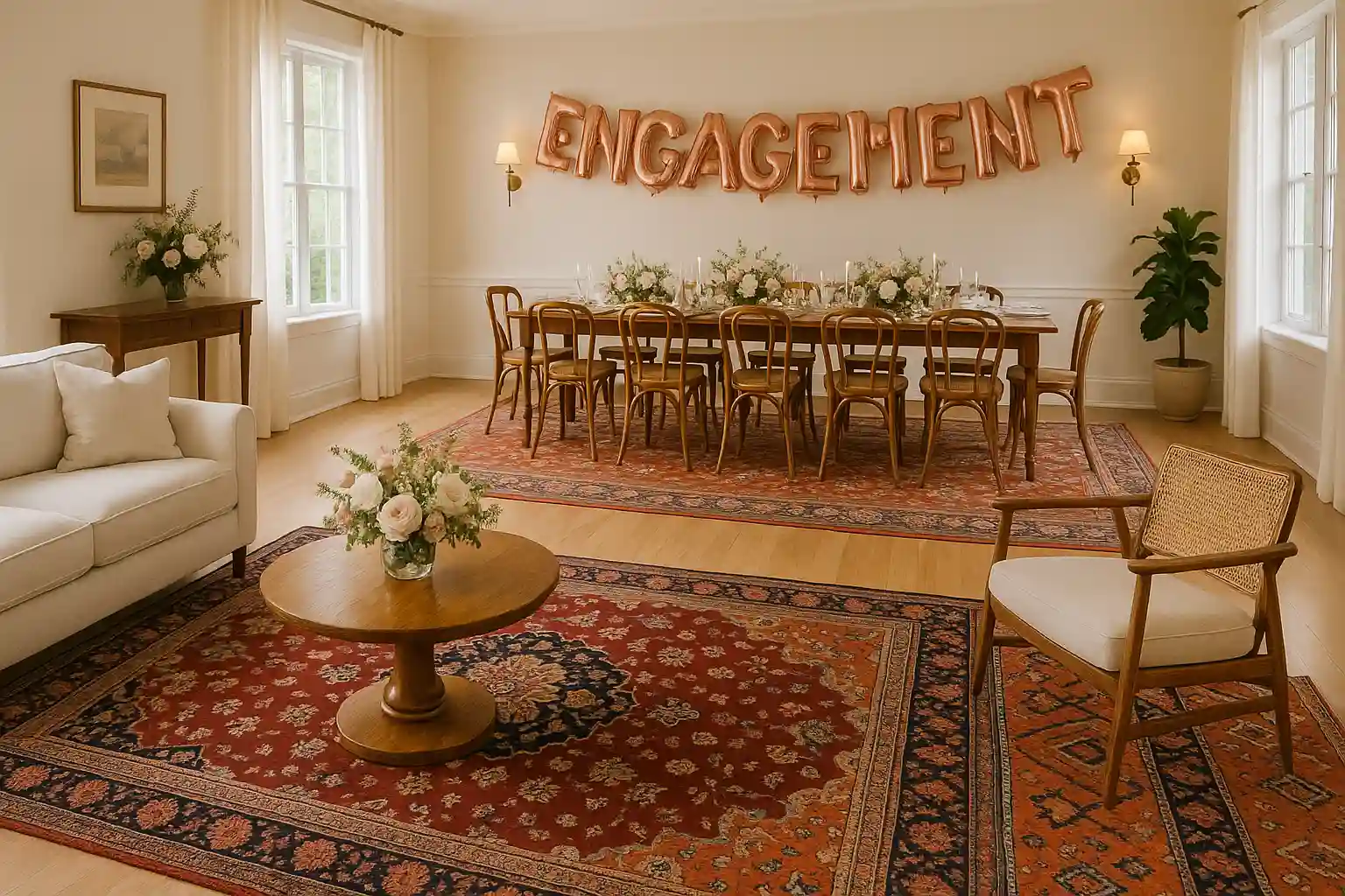 Engagement decoration ideas at home