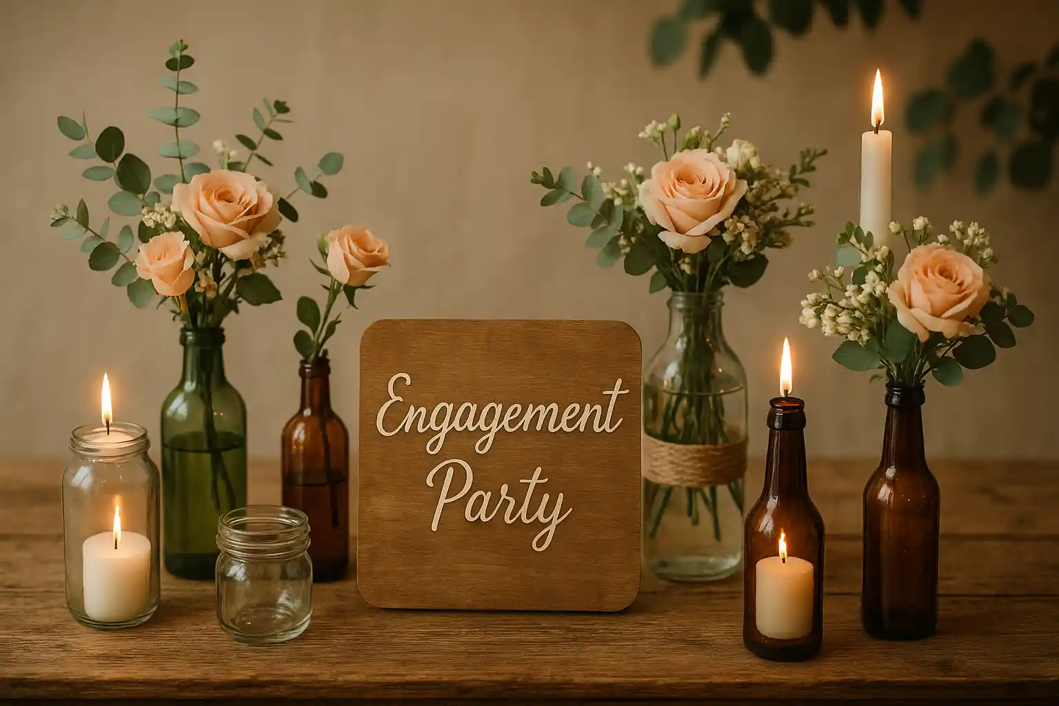 Engagement decoration ideas at home